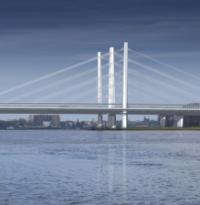 Contract awarded for Rhine cable-stayed bridge image