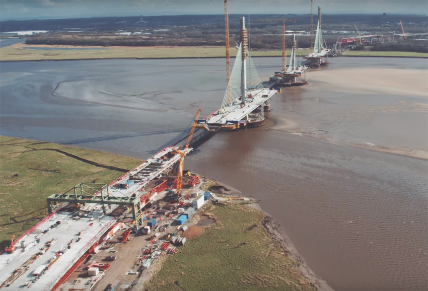 Latest from the Mersey Gateway image