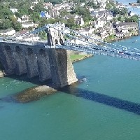 Major works set to start on historic suspension bridge image