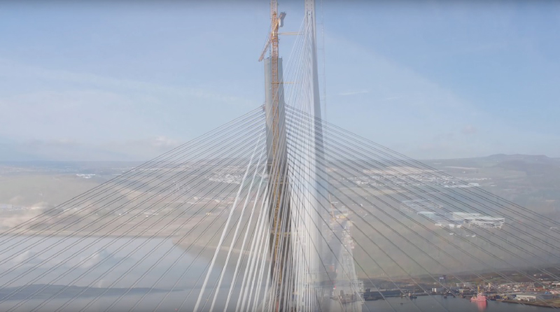 Queensferry  Crossing construction enters the final phase image