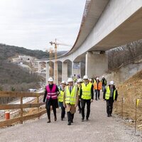 Slovenia: viaduct ceremonially opened image