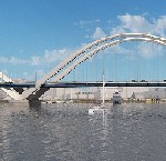 Three-arch design chosen for Frederick Douglass Memorial Bridge image