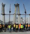 Topping-out celebrated at New NY Bridge image
