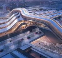 Winning design for Tallinn rail terminal doubles as a bridge image