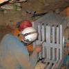 Australian cavers build underground bridge image