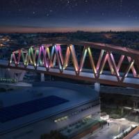 Bridge design revealed for HS2's entry to Birmingham image