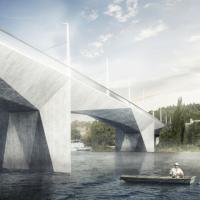 Construction begins of new Prague bridge image