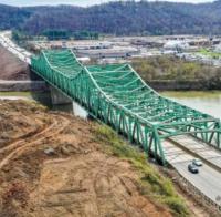 Construction of new West Virginia bridge begins image