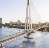Contractor picked for Brisbane cable-stayed footbridge image