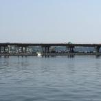 Final pontoons positioned for SR 520 floating bridge image