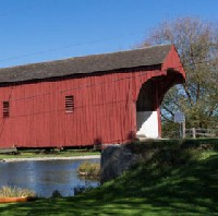 Funds secured for refurb of historic covered bridge image