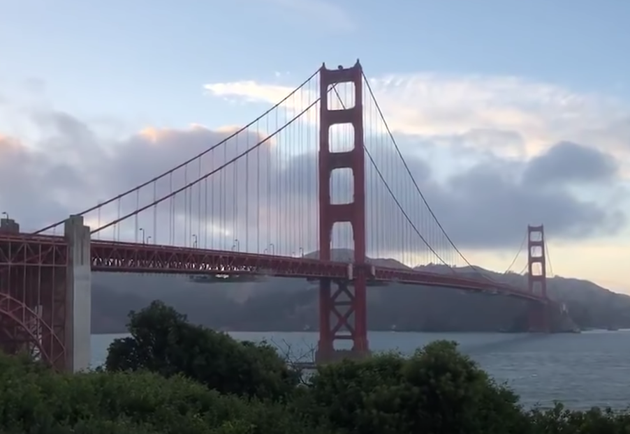 Golden Gate Bridge sings after retrofit image