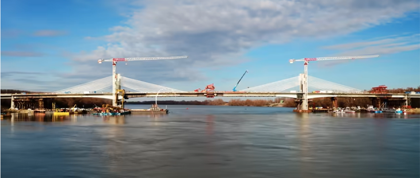 Kalocsa-Paks Danube Bridge achieves major milestone  image