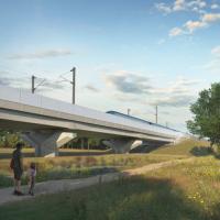 Local feedback shapes plans for 425m-long rail viaduct image