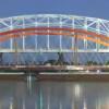 Main span lifted for new Hastings Bridge image
