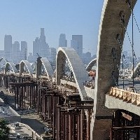 Milestone reached on LA viaduct image