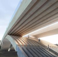 Preferred design unveiled in Vilnius bridge design contest image