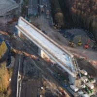 Record-breaking slide completed for high-speed link image