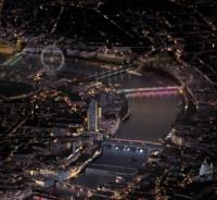 Work begins on art project to light up central London bridges image