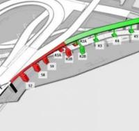 Work begins on ramp to improve access from New York bridge image