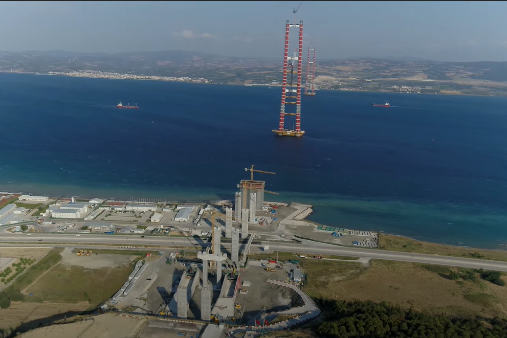 1915 Canakkale Bridge Video Construction Diary – August  logo 