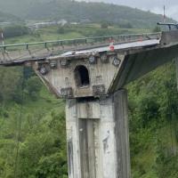 Section of Spanish viaduct collapses logo 