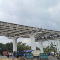 Milestone reached on elevated road project in Mumbai logo 