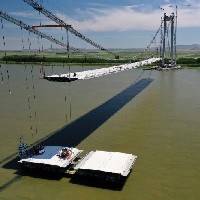 Milestone reached on Braila Bridge logo 