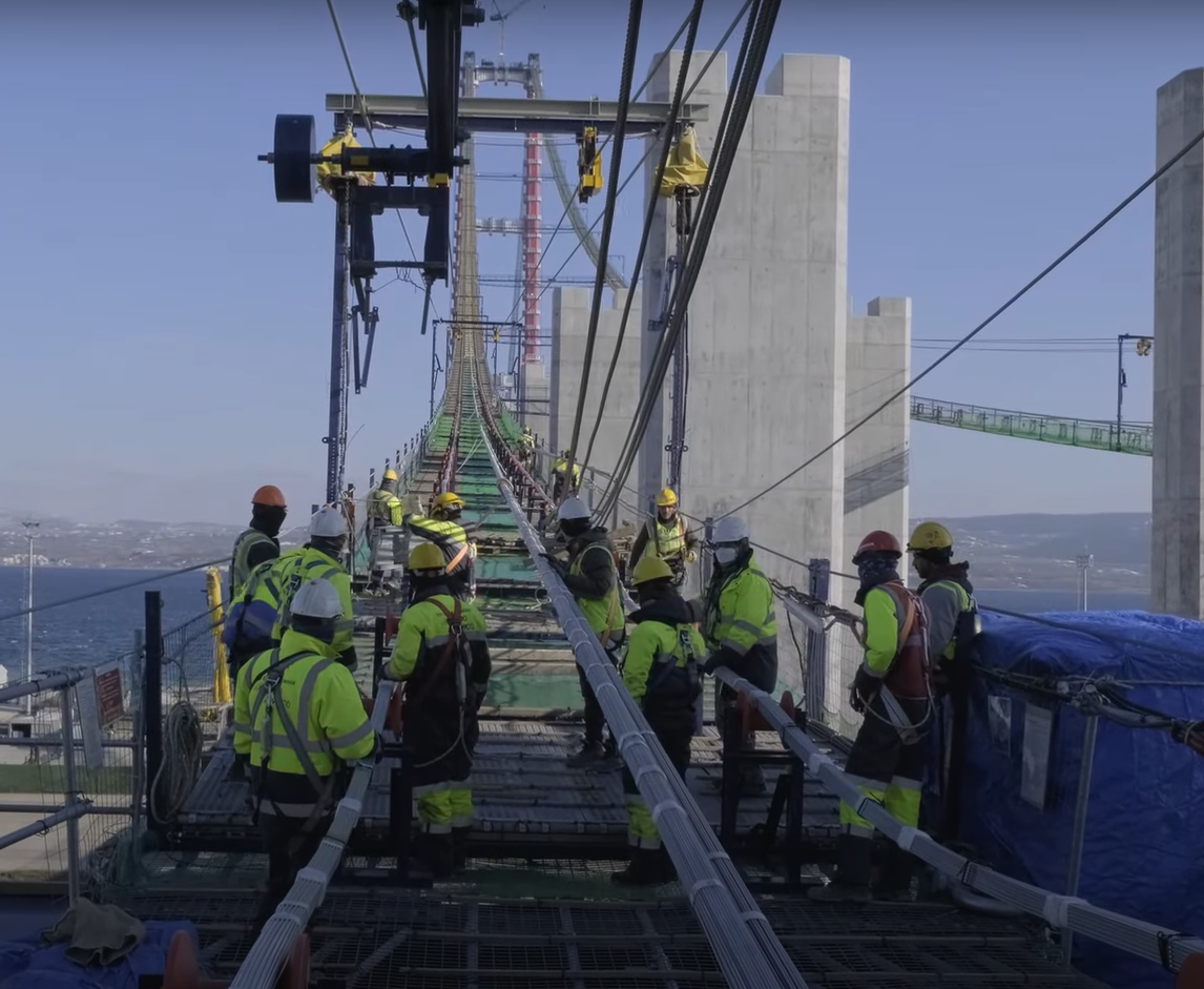 1915 Çanakkale Bridge Video Construction Diary – December-February  logo 