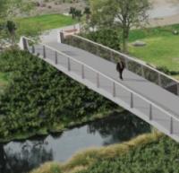 Concept design completed for Christchurch footbridge logo 