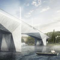 Construction begins of new Prague bridge logo 