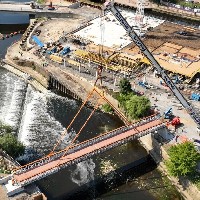 Bailey-inspired bridge installed in Rotherham logo 