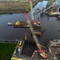 Milestone reached on Govan-Partick Bridge logo 