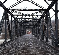 Demolition clears the way for new West Virginia bridge logo 