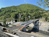 12-day construction time for replacement of collapsed Lenzino Bridge in Italy  logo 