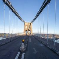 Emergency repairs to Menai Suspension Bridge begin logo 