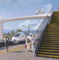 Network Rail moves forward with composite footbridge logo 