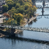 Early works begin for refurb of historic US bridge logo 