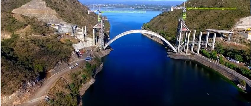 Video showing some of the construction phases of the recently completed José Manuel de la Sota Bridge in Argentina logo 