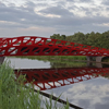 New bicycle bridge for Delft logo 