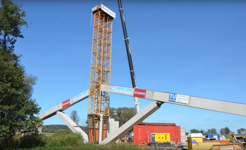 Unfolding bridge deployed in Austria logo 