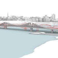Three designs proposed for Canadian bridge replacement logo 