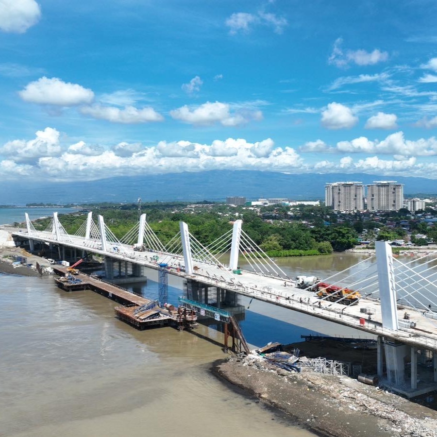 Philippines: Bucana Bridge near completion logo 