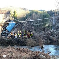 Street cleaner injured in French stone bridge collapse logo 