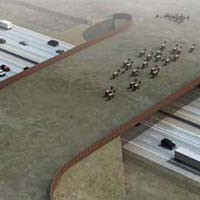 USA: wildlife overpass project hits halfway mark logo 