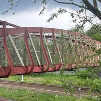 150-year-old UK bridge raised for electrification logo 