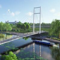 Cost of UK footbridge rises by US$2.5 million  logo 