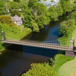 Wales: historic suspension bridge getting look-alike replacement logo 